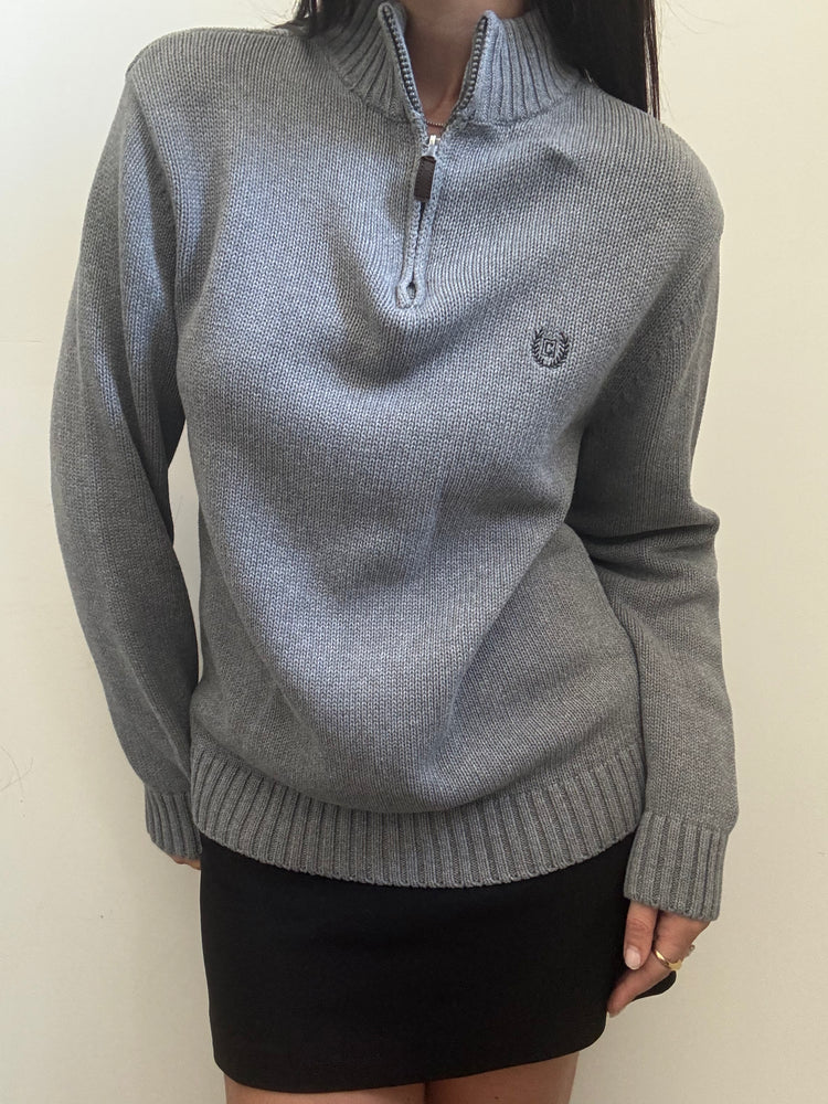 Vintage Chaps Quarter Zip Sweater Size Medium