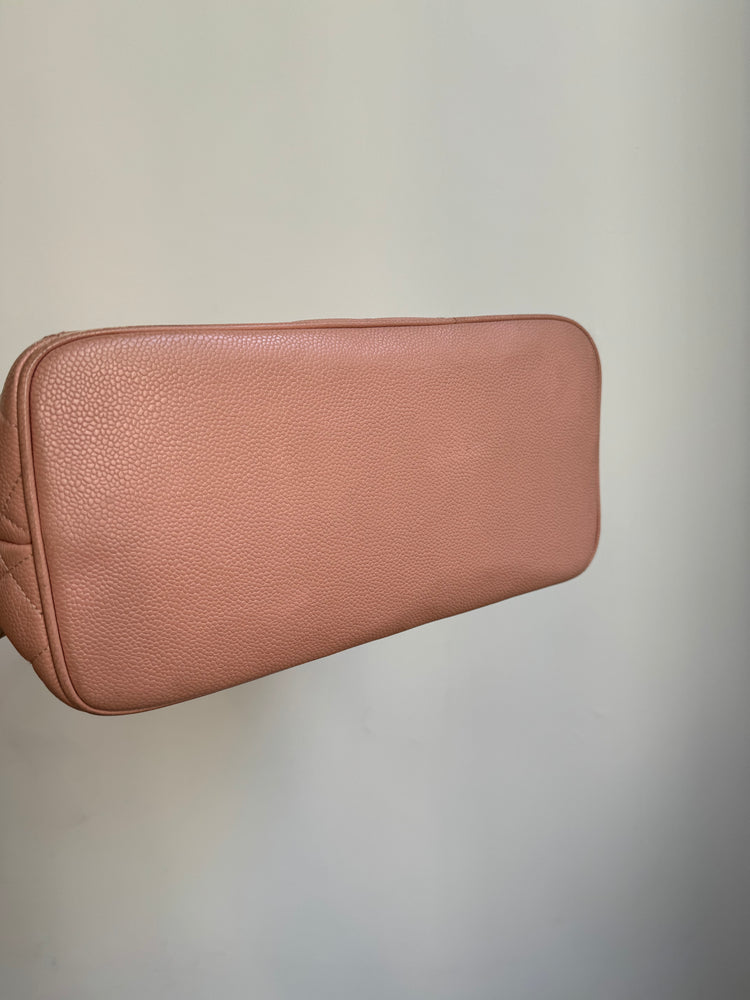 Vintage Chanel Top Handle Bag in Pink