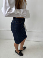 Vintage Dolce Gabbana Denim Skirt Size XS