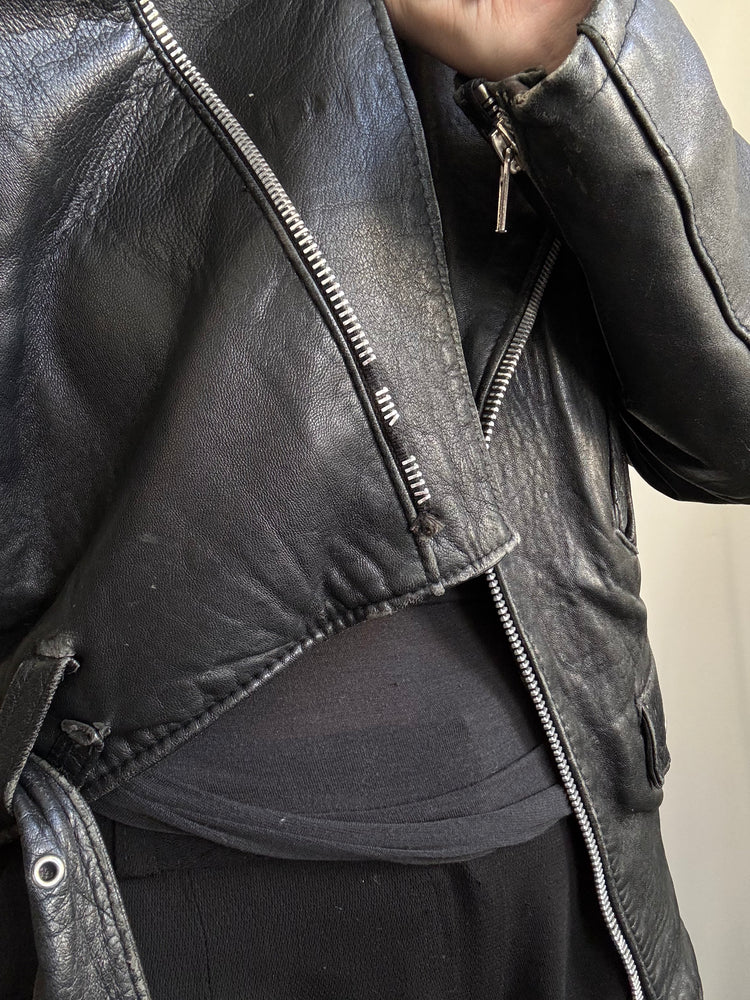 Vintage Italian Moto Bomber in Size S