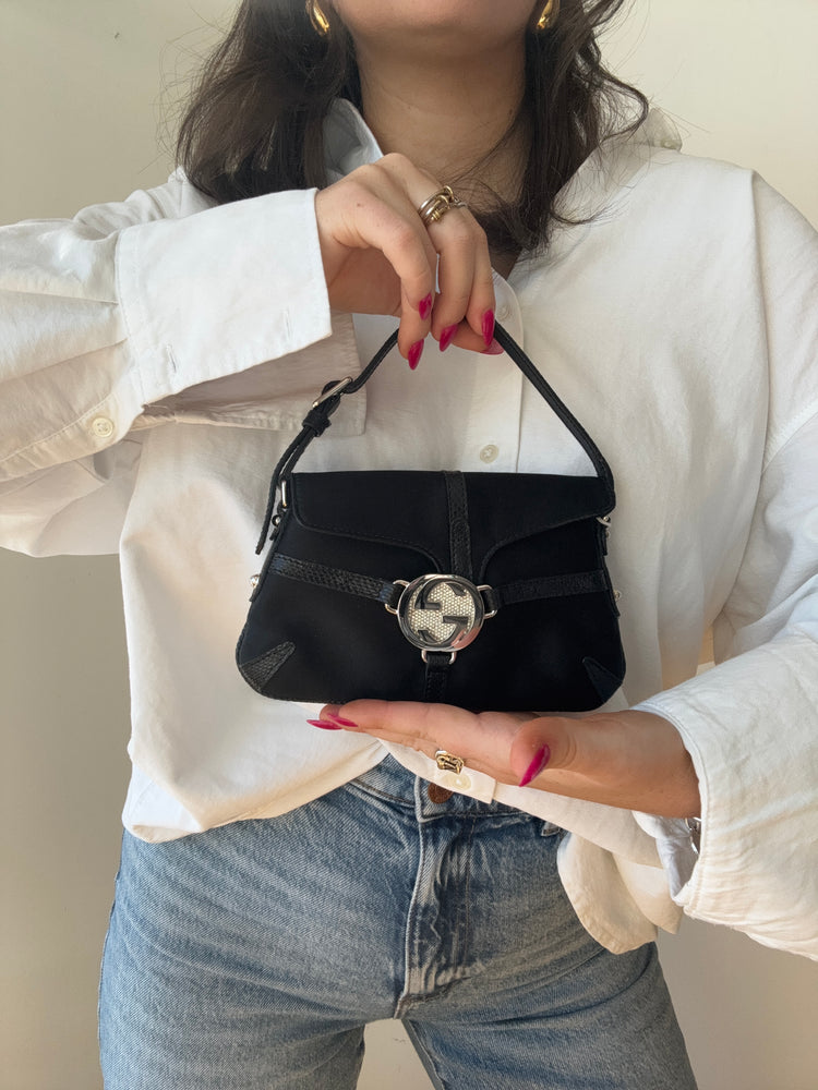 Vintage Gucci GG Crystal Mini Bag