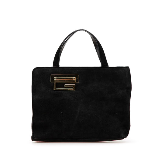 Vintage Gucci Suede Handbag