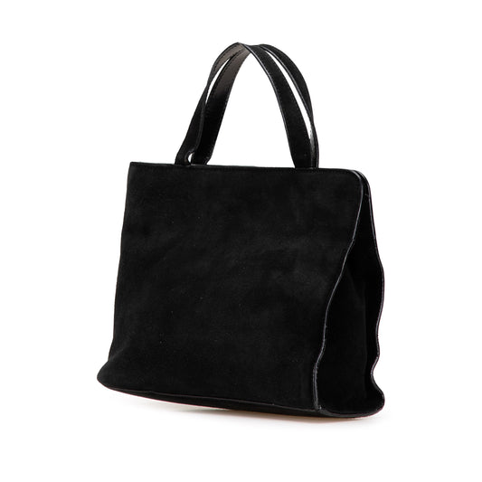 Vintage Gucci Suede Handbag