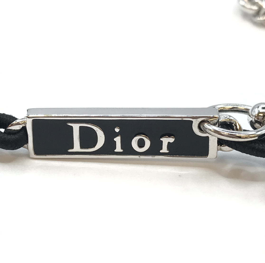 Vintage 2000s Black Dior Choker