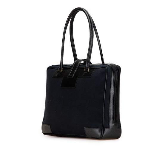 Vintage Gucci Canvas Square G Handbag