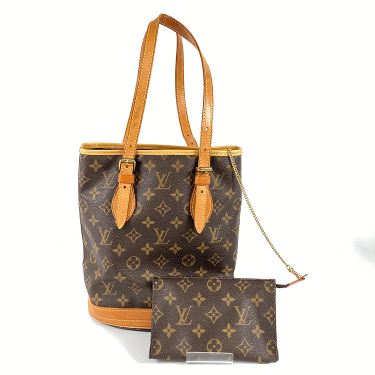 Vintage LV 1998 Bucket Bag with Pouch