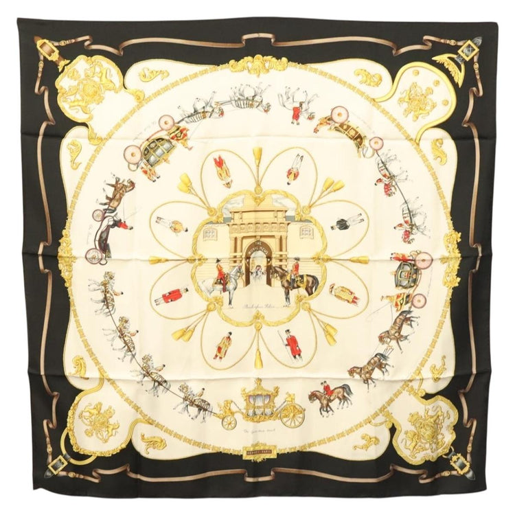 Vintage Hermes Silk Carre 90 Scarf