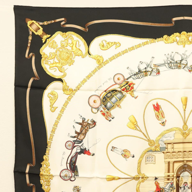 Vintage Hermes Silk Carre 90 Scarf