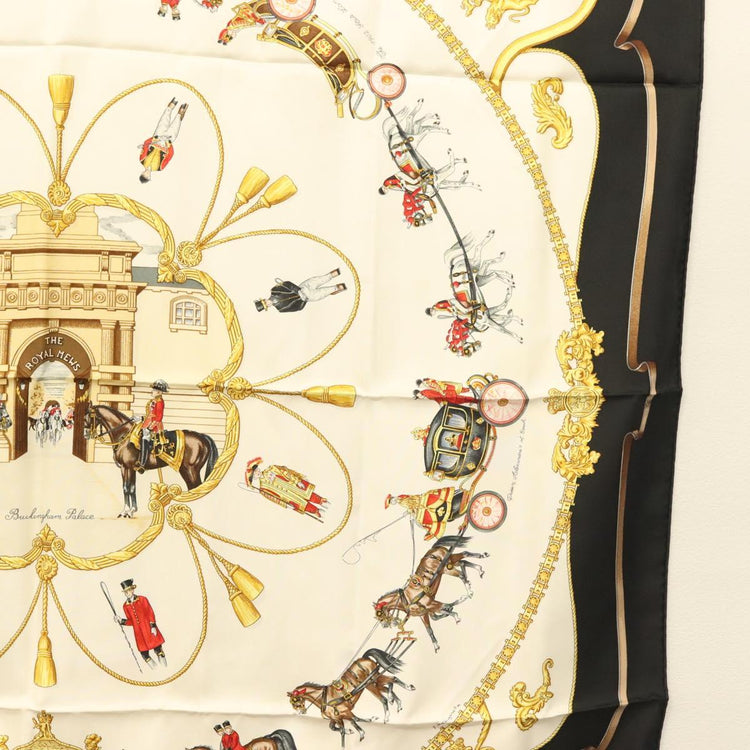 Vintage Hermes Silk Carre 90 Scarf