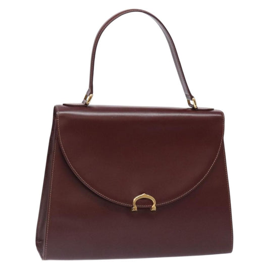 Vintage Cartier Red Classic Leather Bag