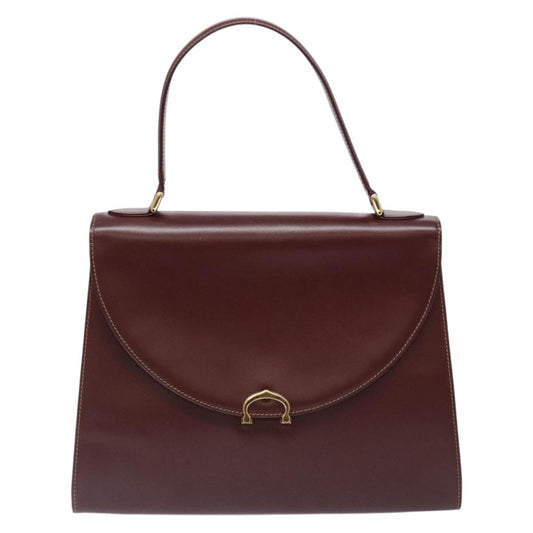 Vintage Cartier Red Classic Leather Bag