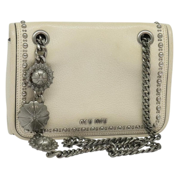 Vintage Miu Miu Western Ivory Handbag