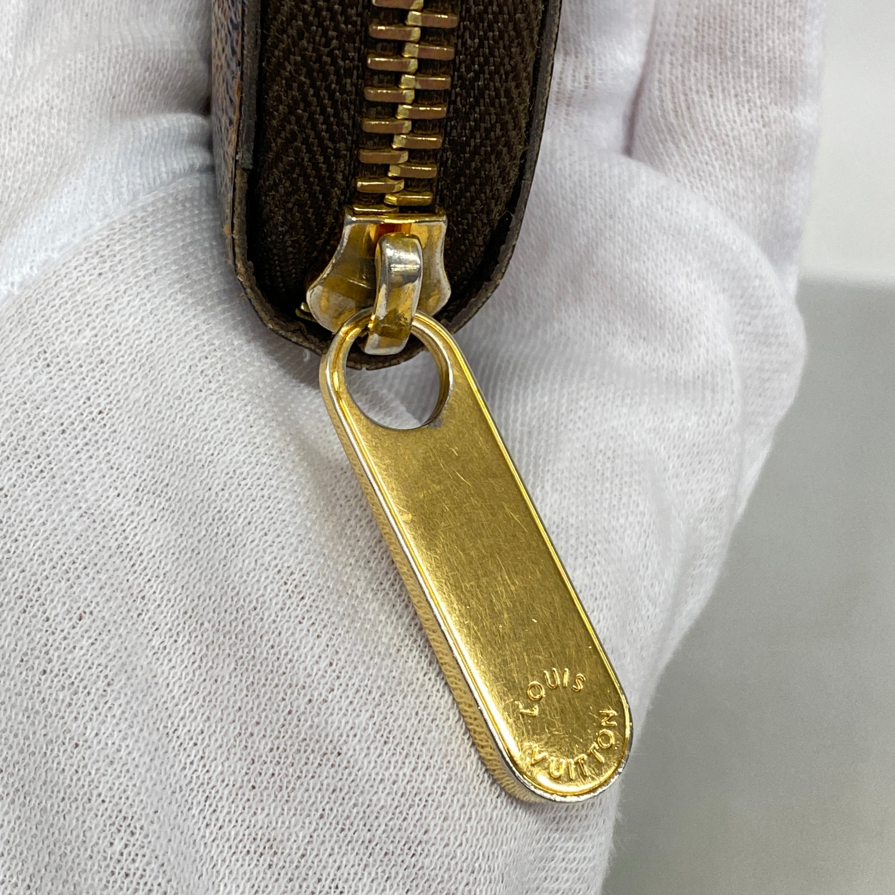 Vintage 2012 LV Checkered Wallet