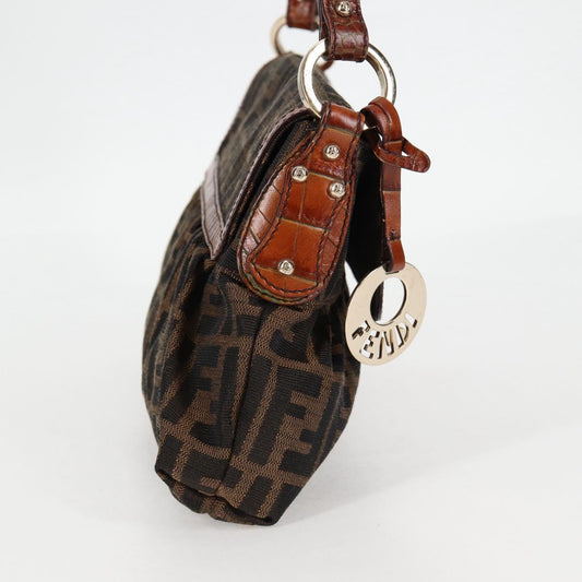 Fendi Zucca Canvas Hand Bag