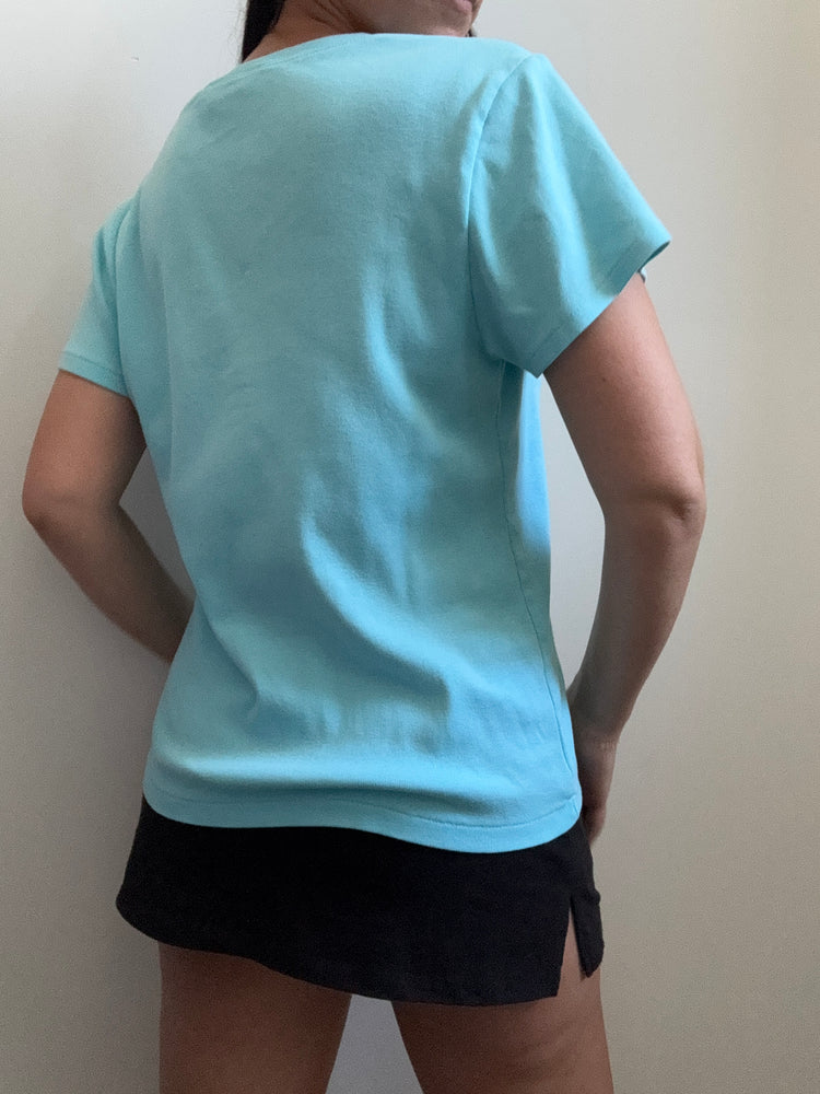 Vintage Bright Blue Ralph Lauren Top Size X-Large