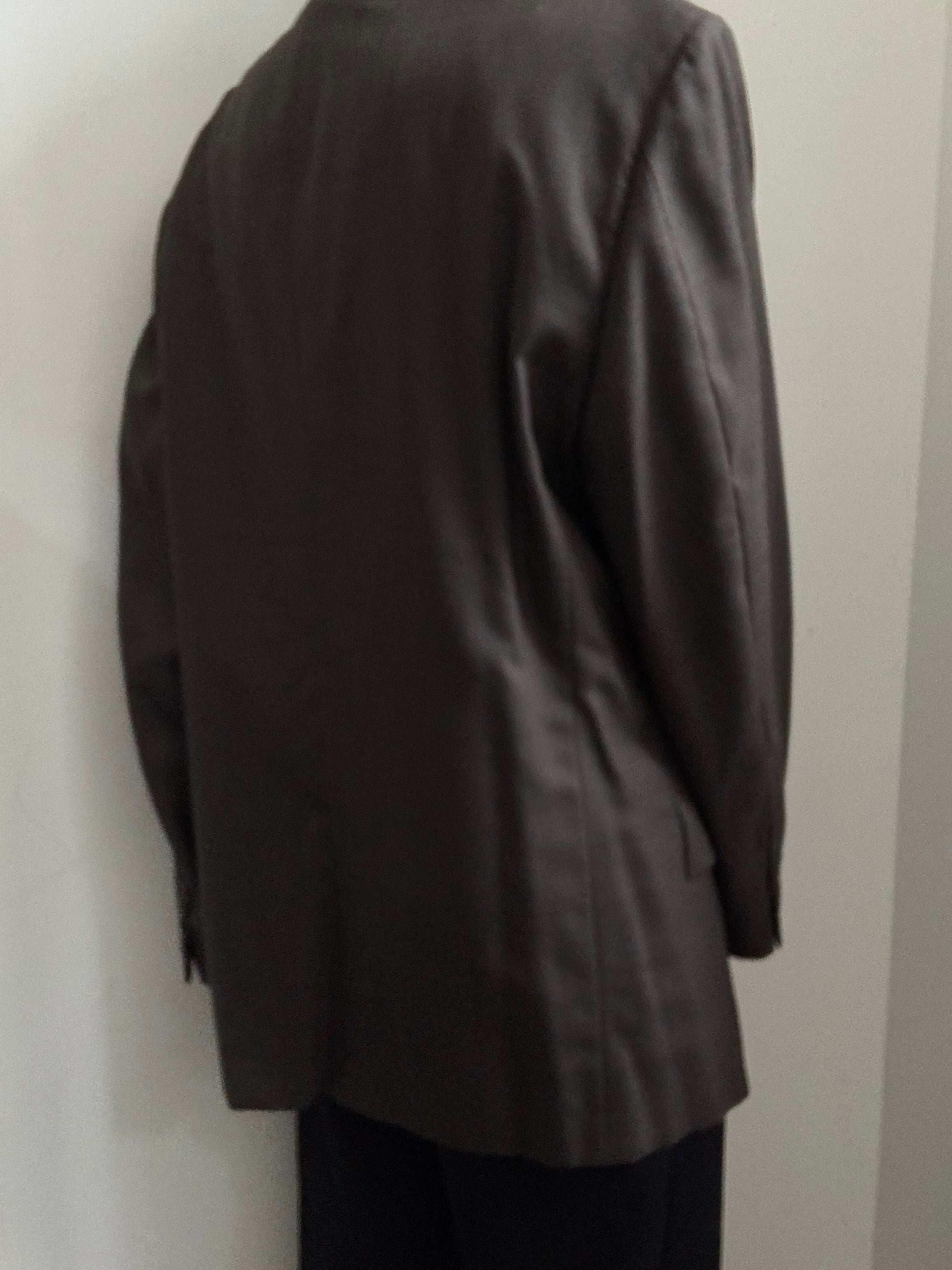 Vintage Brown Worsted Wool Blazer Size XL