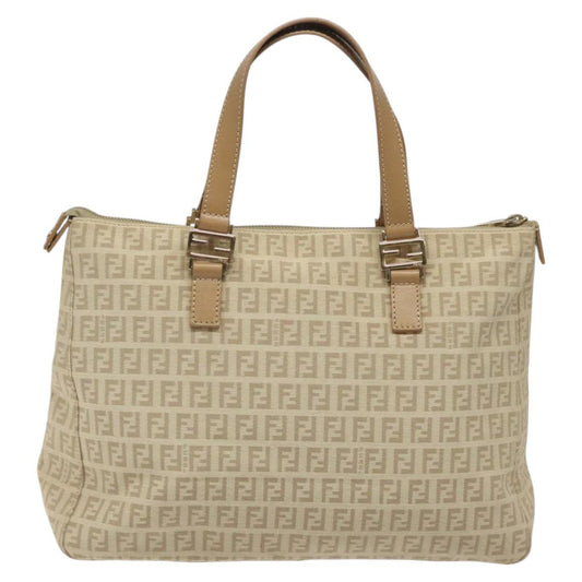 Gold Fendi Zucchino Canvas Bag