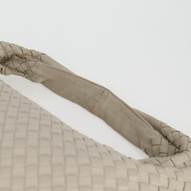Vintage Bottega Veneta White Large Hobo Bag
