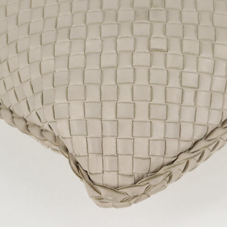 Vintage Bottega Veneta White Large Hobo Bag