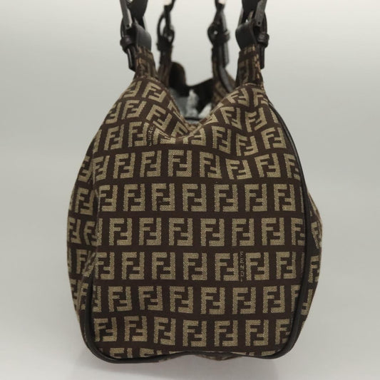 Fendi Zucchino Canvas Mamma Shoulder Bag