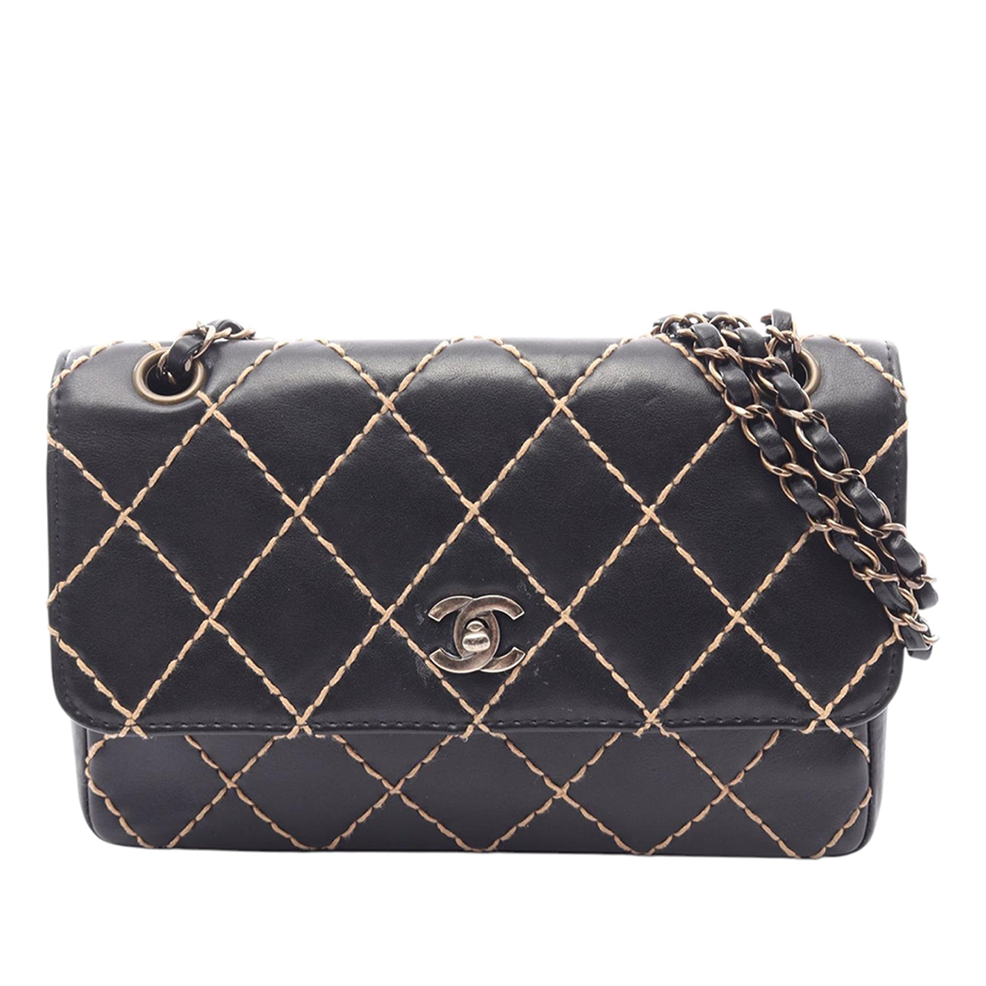 Vintage Chanel Wild Stitch Flap Purse