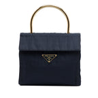 Vintage Prada Metal Top Handle Bag