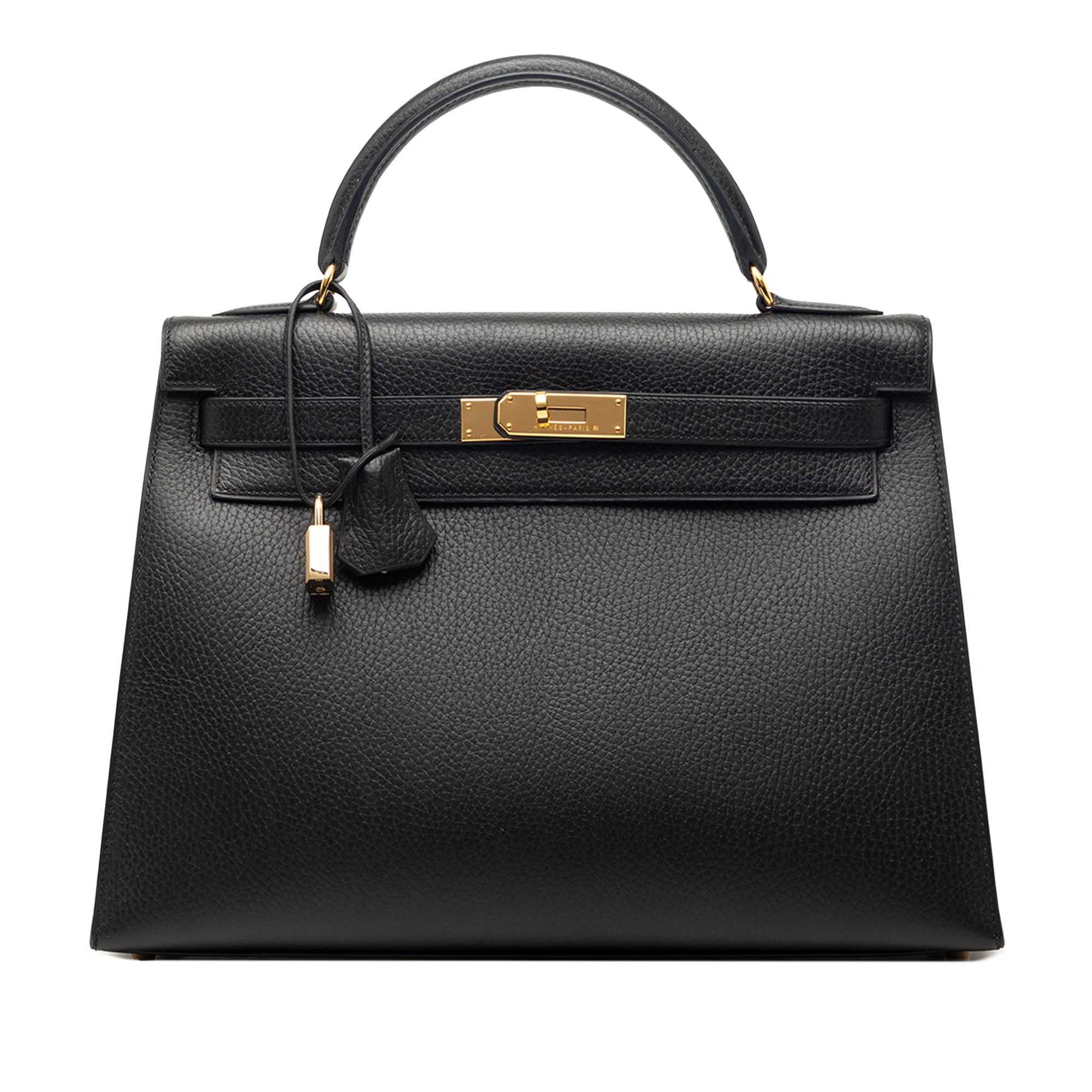 Vintage Hermès Black Sellier
