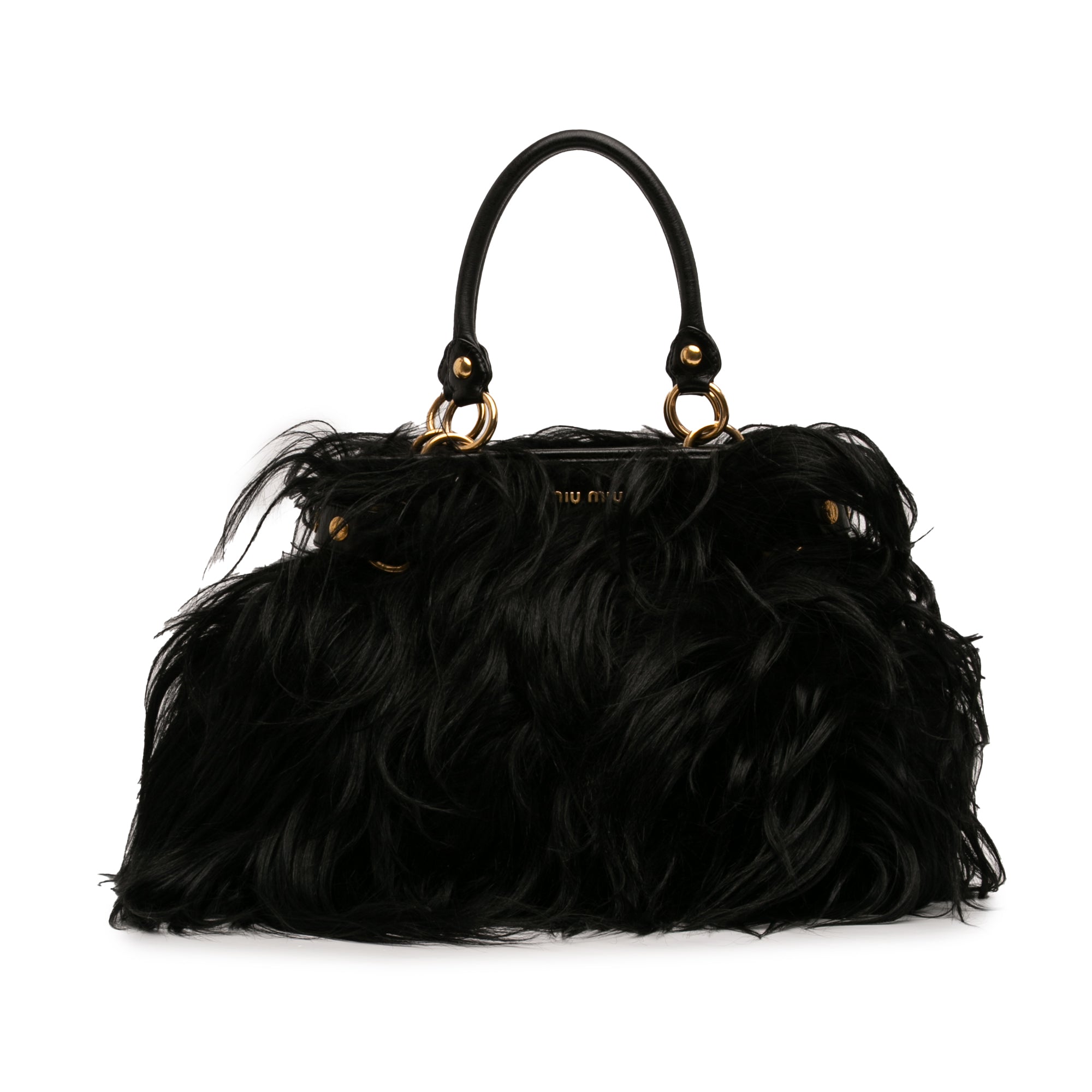 Vintage Miu Miu Fur Handbag
