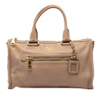 Vintage Prada Vitello Zip Satchel