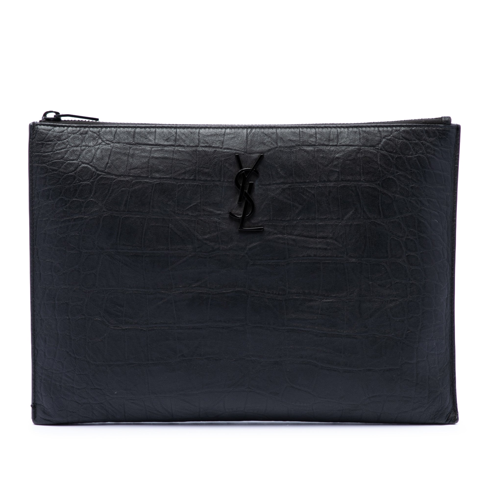 Vintage Saint Laurent Leather Document Holder