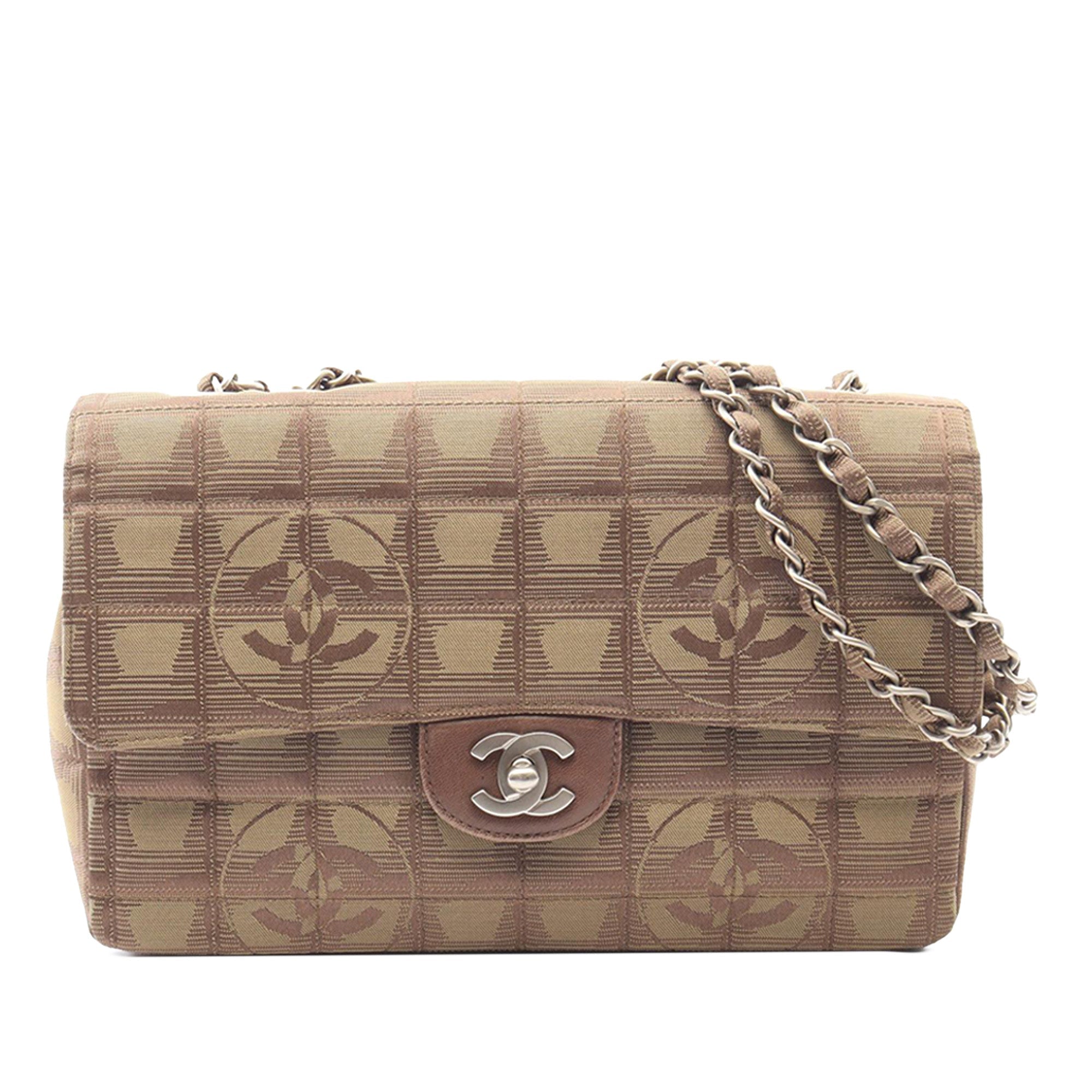 Vintage Chanel Nylon Travel Single Flap