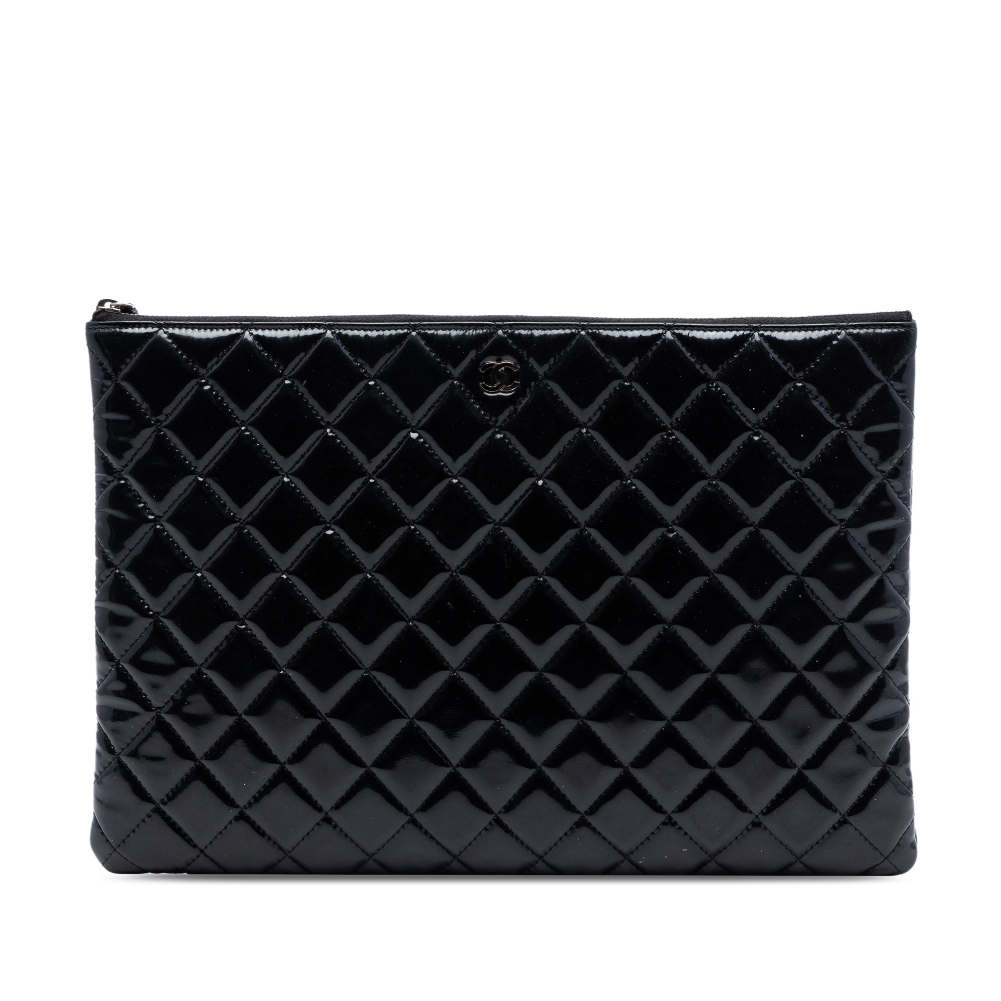 Vintage Chanel Quilted Large Clutch