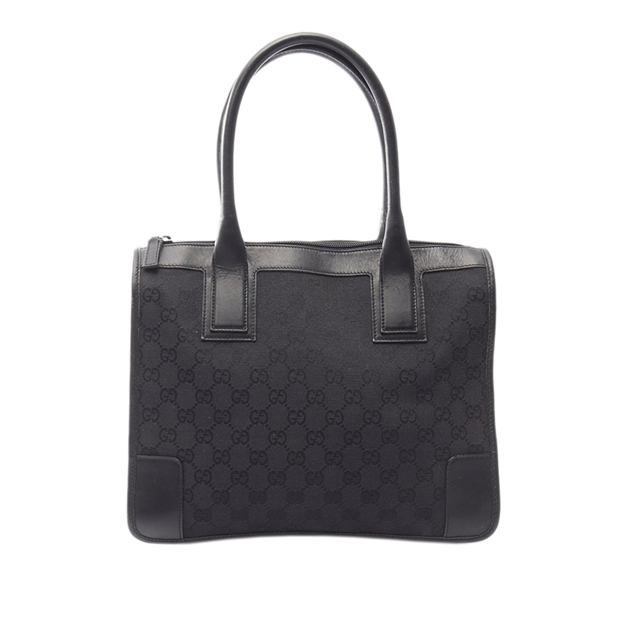 Vintage Gucci Canvas Handbag