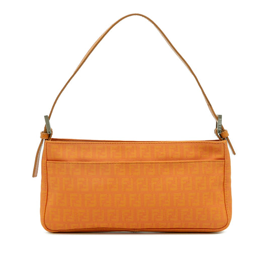 Vintage Fendi Orange Zucchino Bag