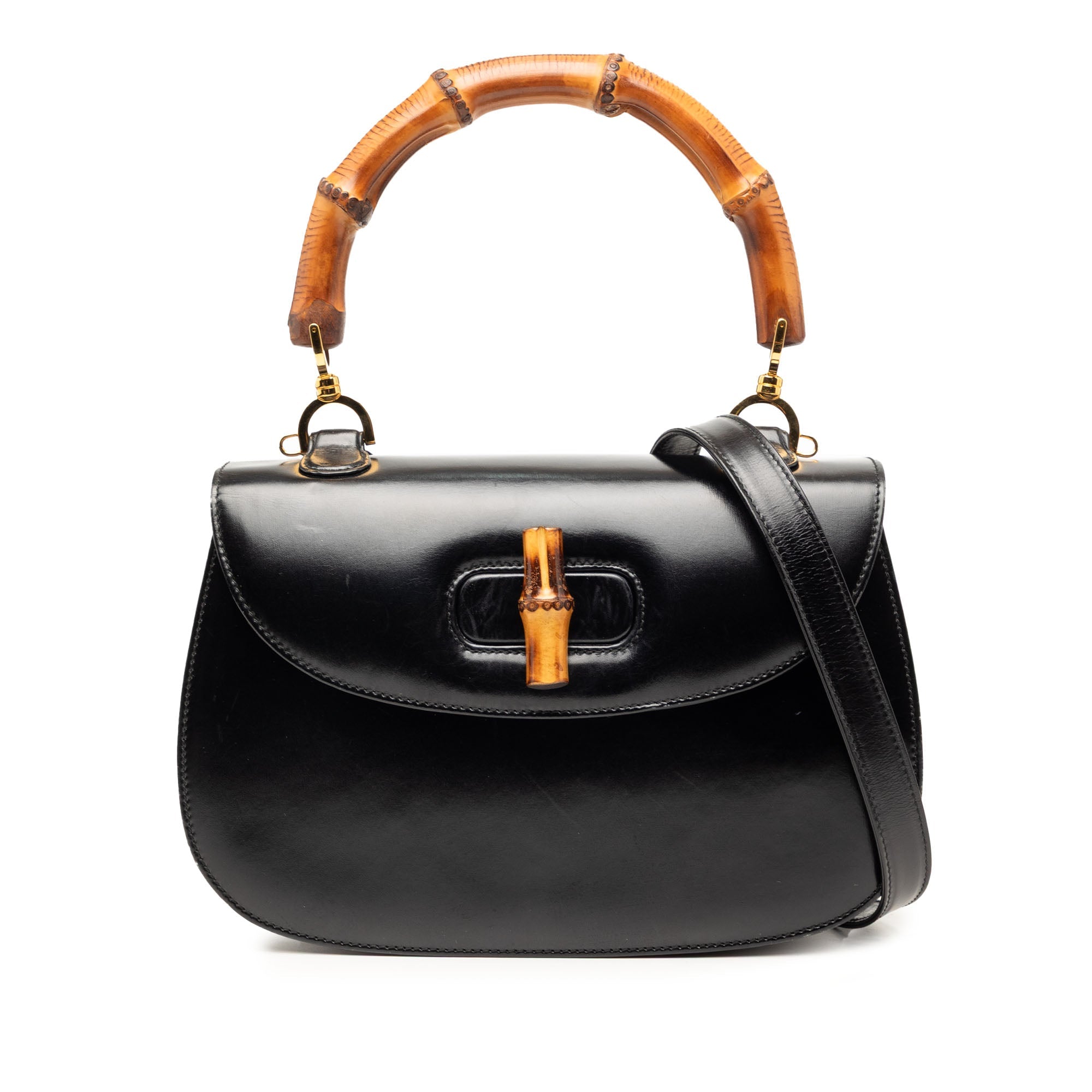 Vintage Gucci Bamboo Night Bag
