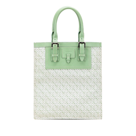 Vintage Loewe Green Anagram Tote