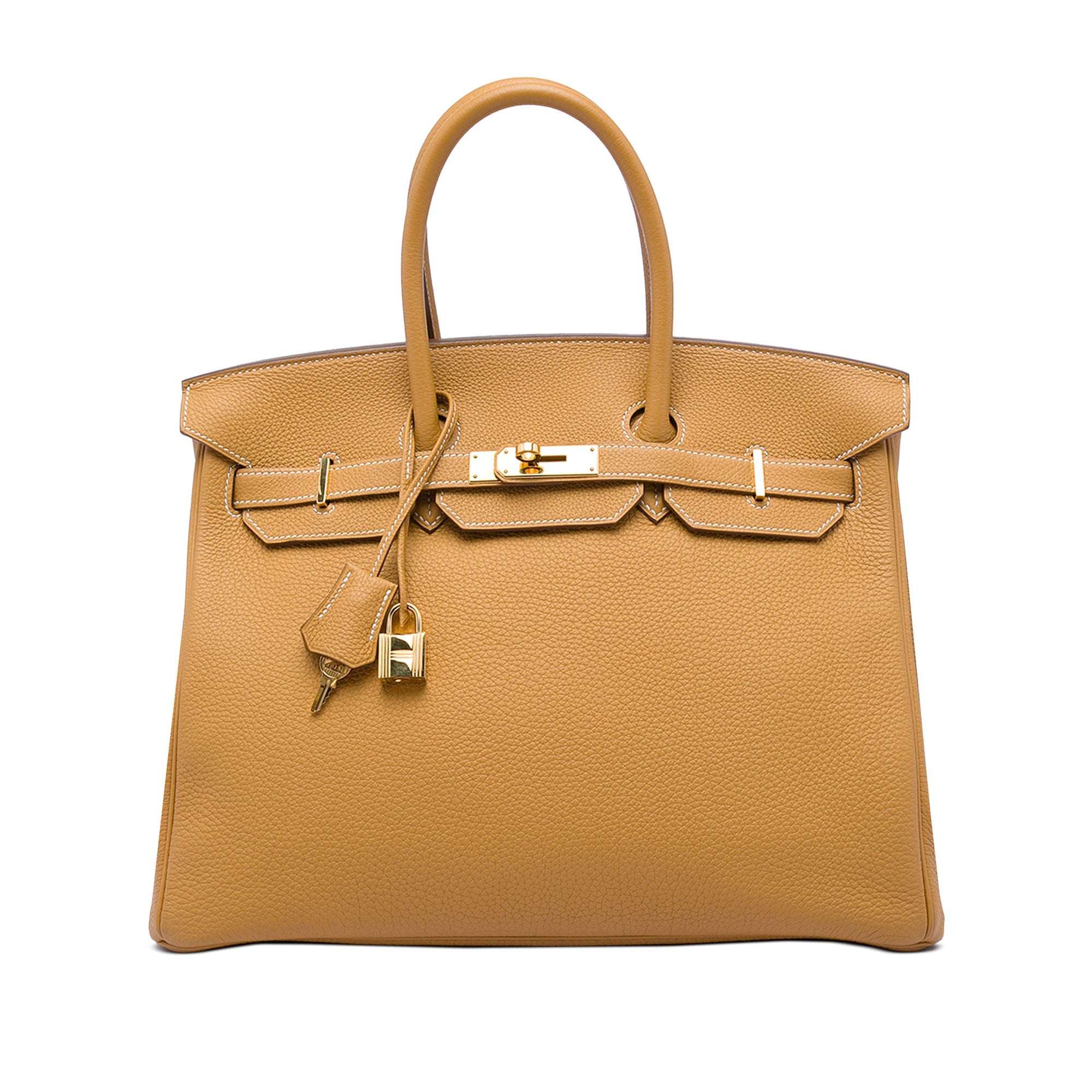 Vintage Hermès Yellow Birkin 35