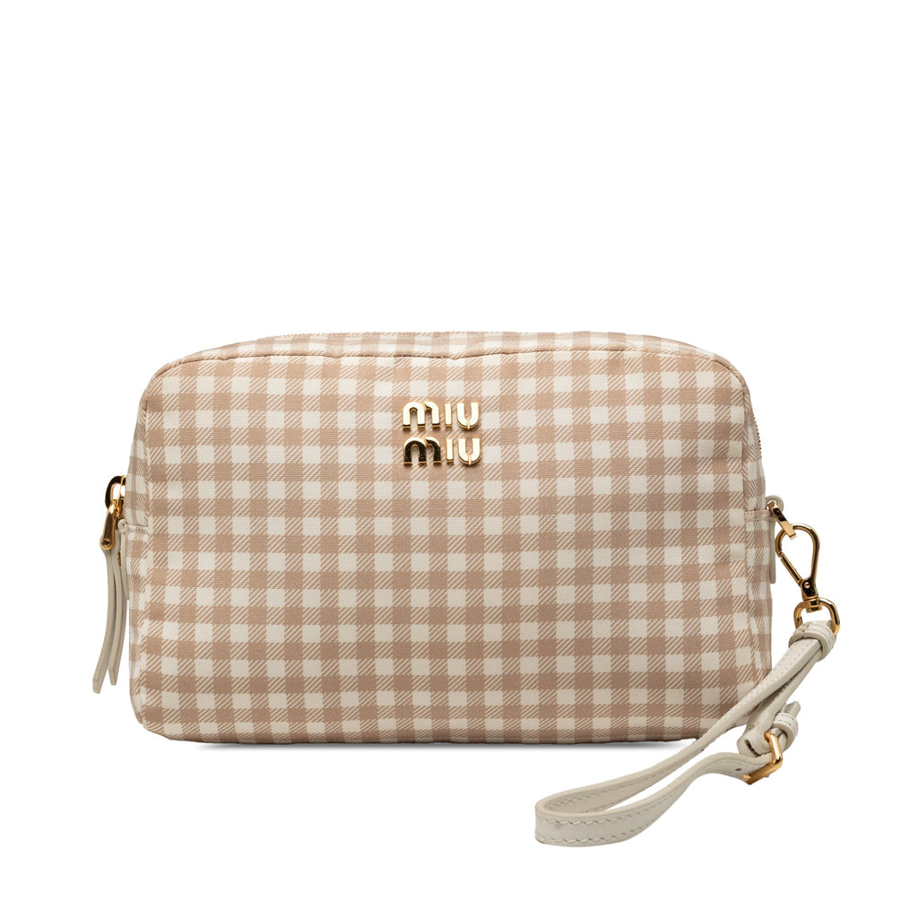 Vintage Miu Miu Nylon Wristlet Pouch