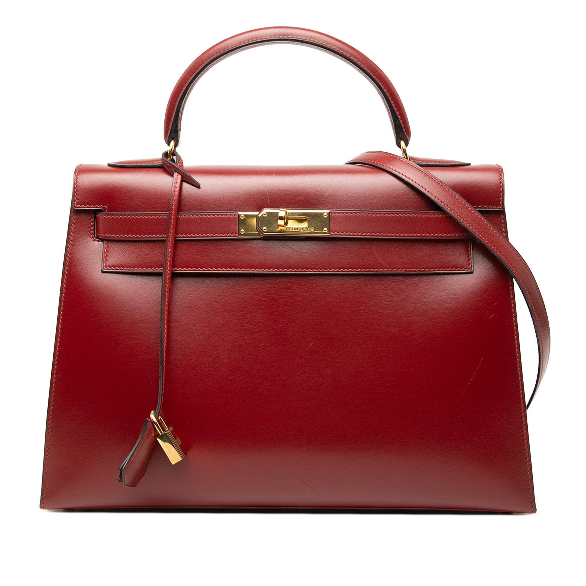 Vintage Hermès Red Sellier
