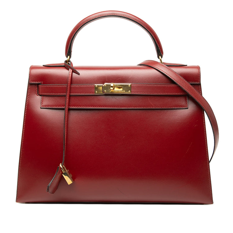 Vintage Hermès Red Sellier