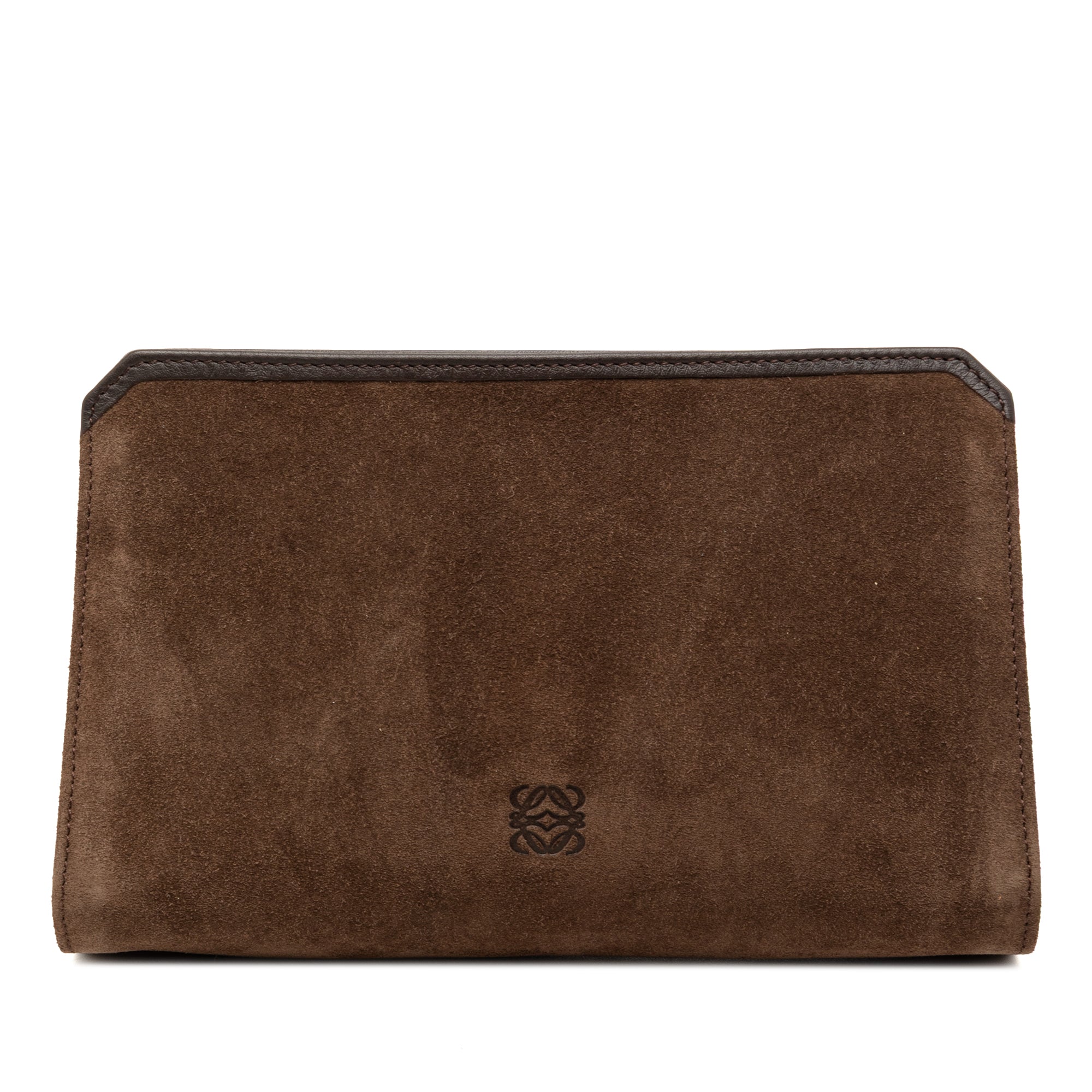 Vintage Loewe Suede Pouch