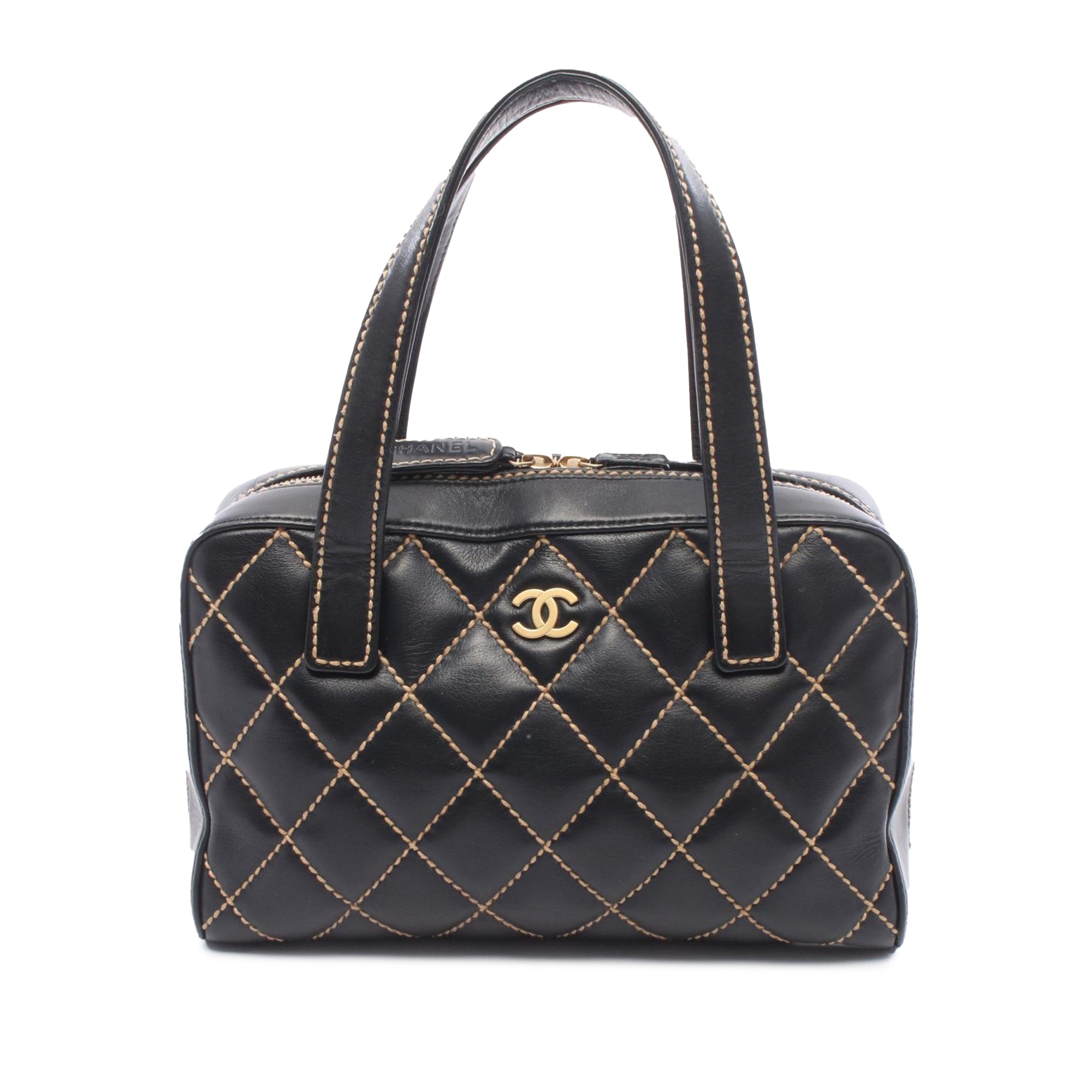 Vintage Chanel Small Wild Stitch Handbag