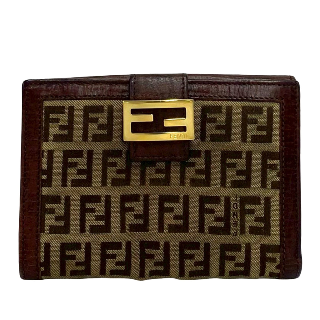 Vintage Fendi Zucchino Wallet