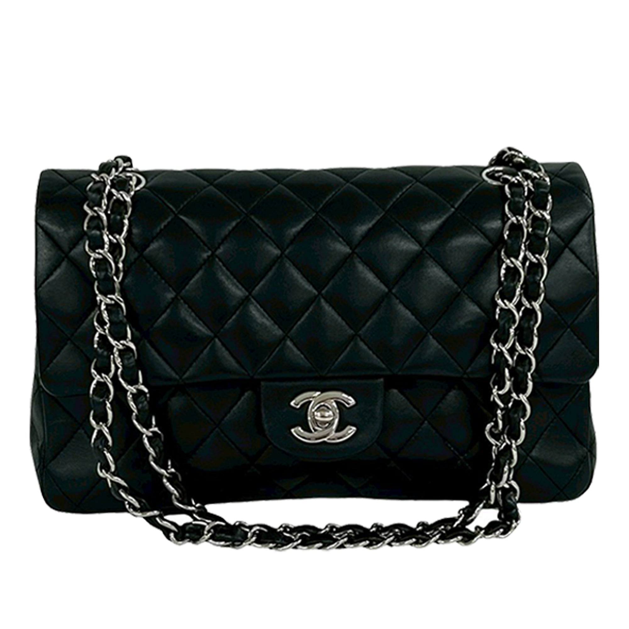 Vintage Chanel Classic Lambskin Double Flap