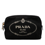 Vintage Prada Canapa Logo Pouch