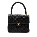 Vintage Chanel Lambskin Top Handle Purse