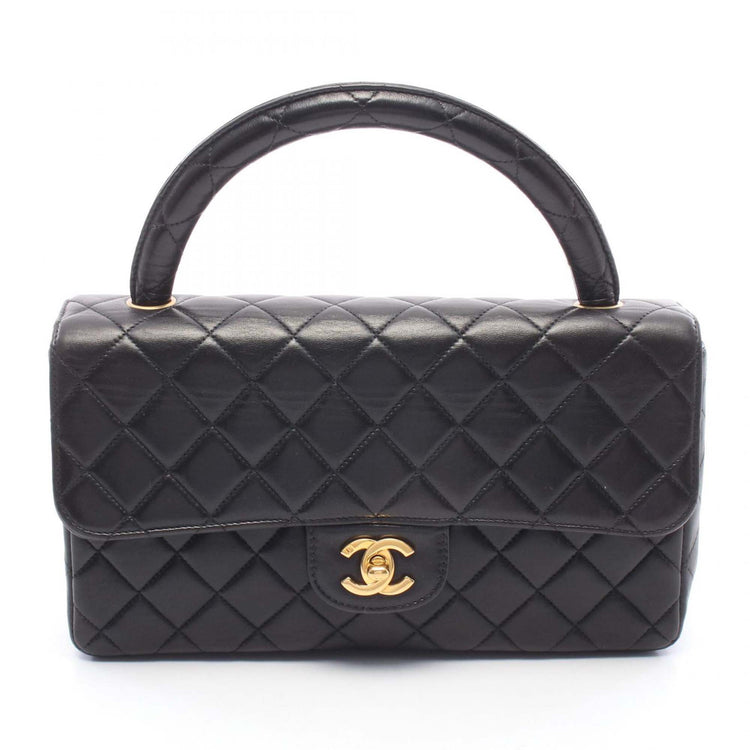 Vintage Chanel Black Parent Flap Bag