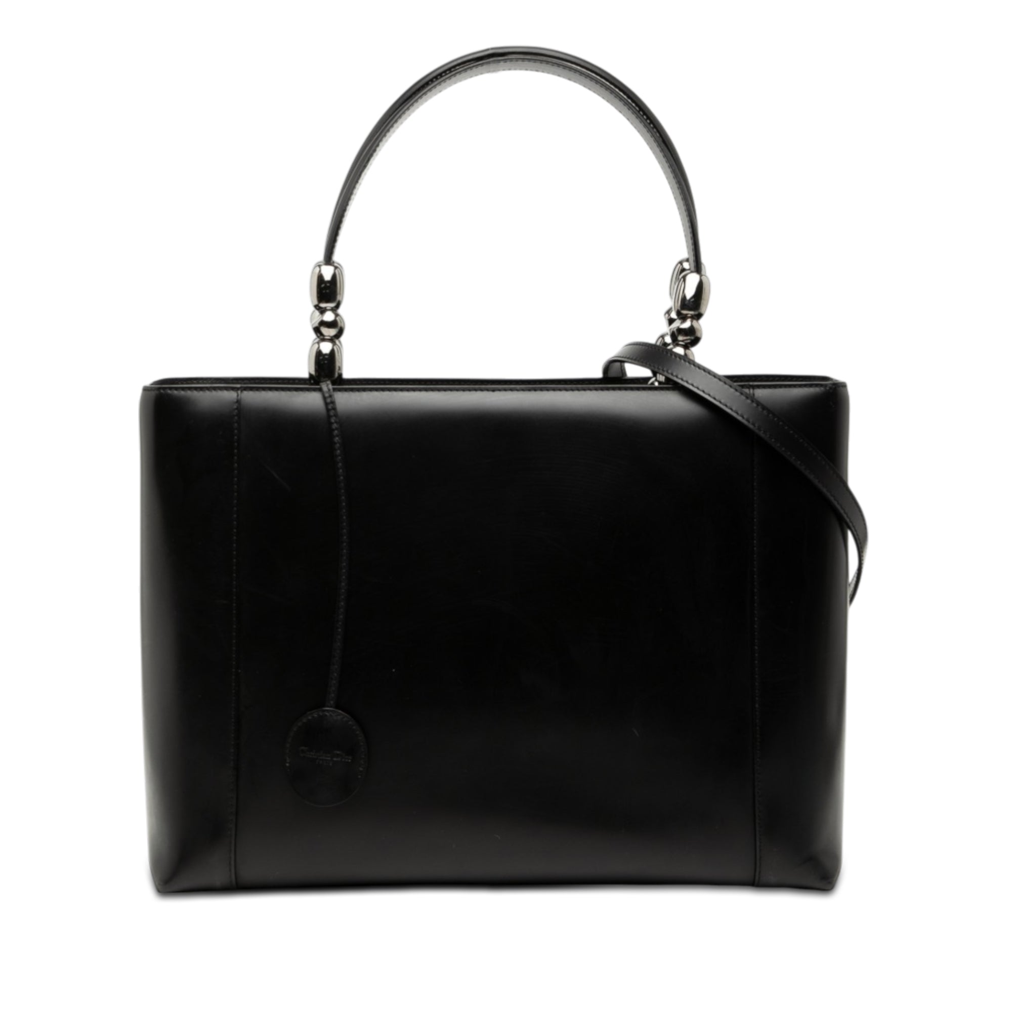 Vintage Dior Learher Pearl Satchel