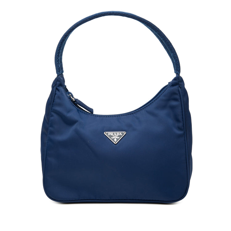 Vintage Blue Prada Sport Shoulder Bag
