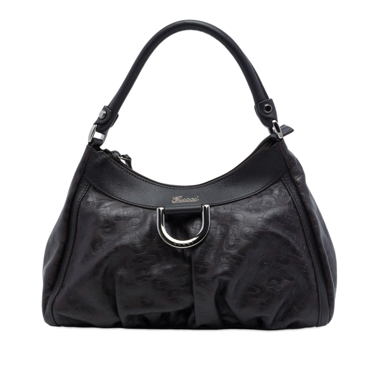Vintage Gucci Horsebit Calfskin Shoulder Bag